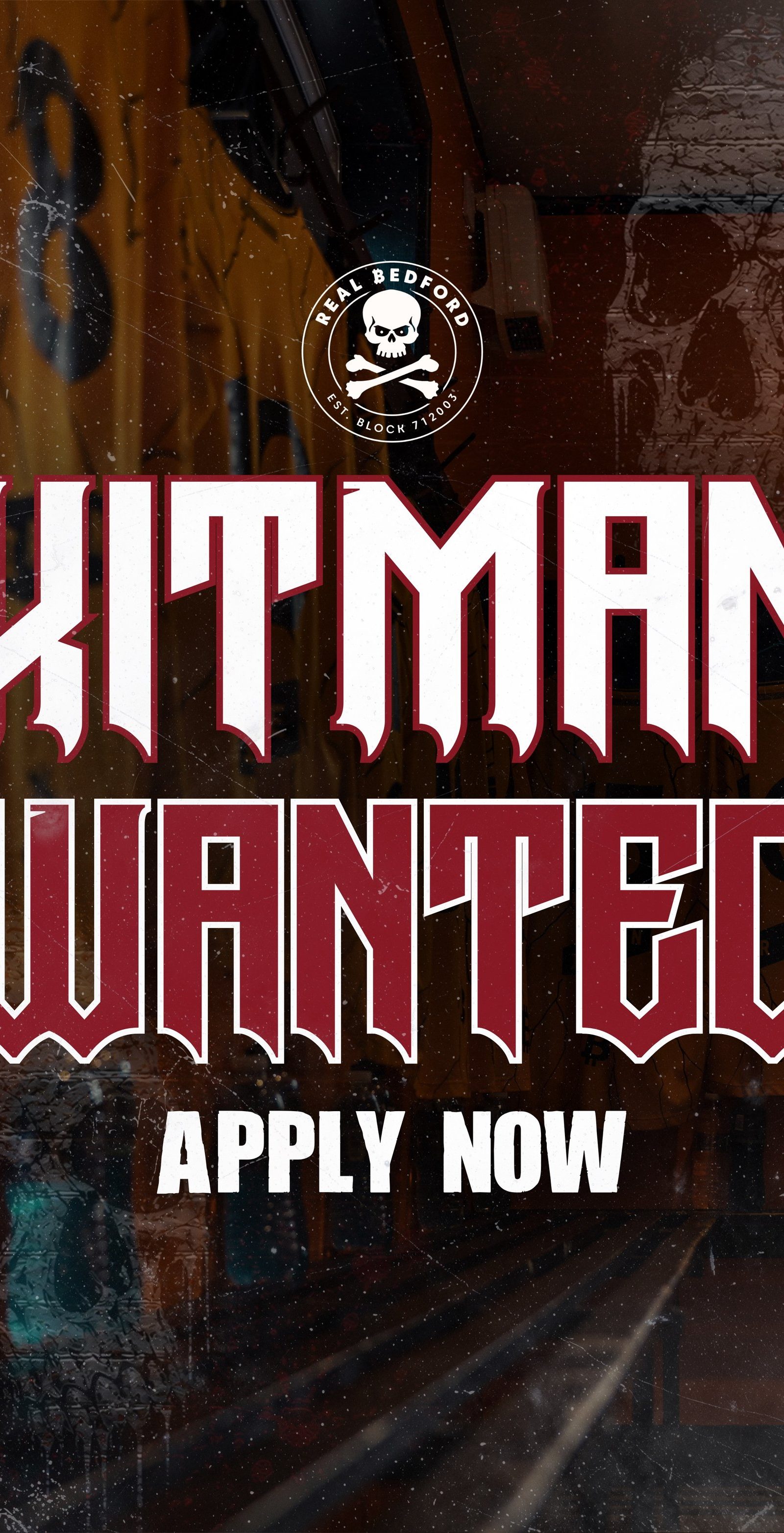 Men’s Team Kitman Wanted