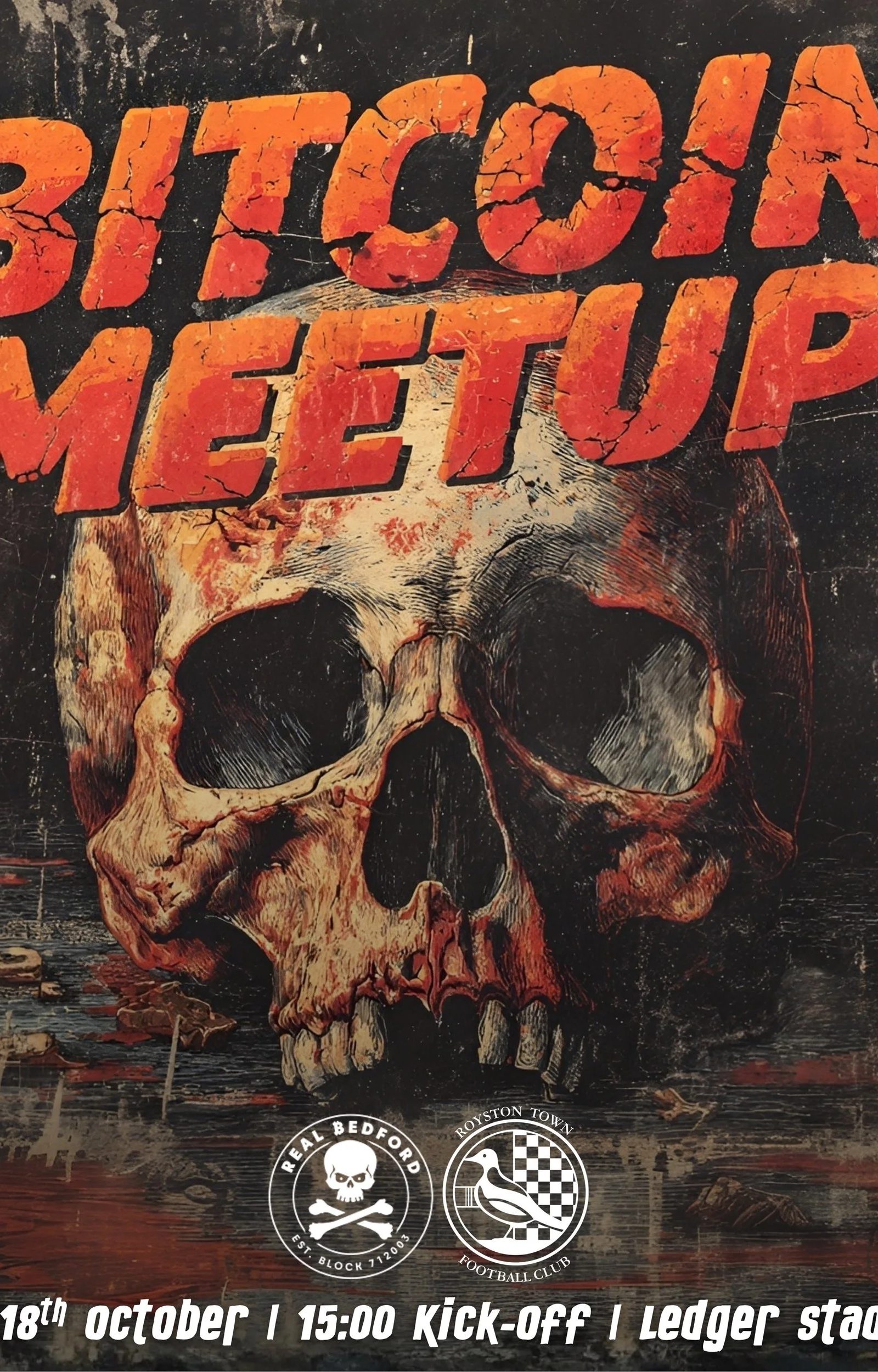 Bitcoin Meetup: Real Bedford vs Royston Town