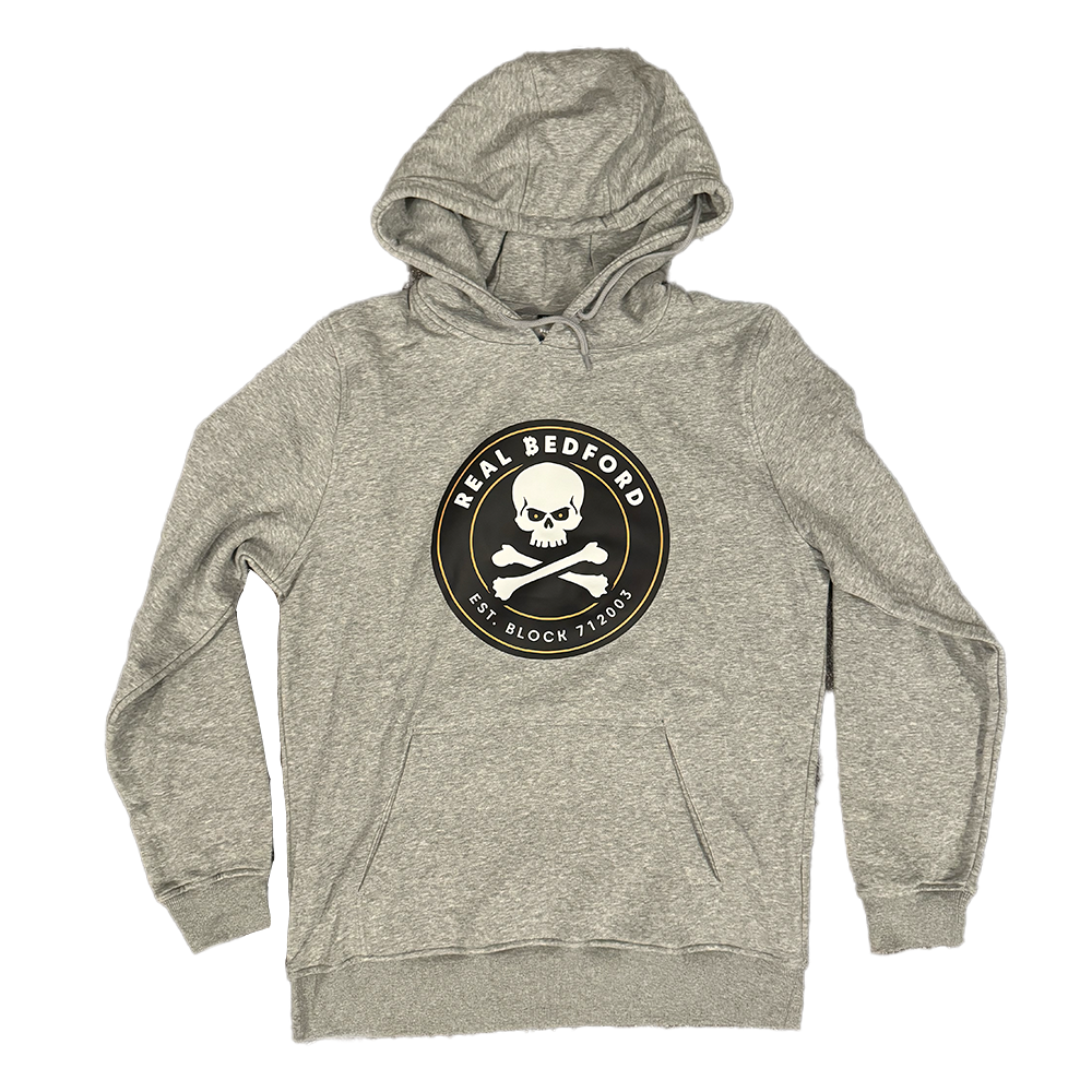 Kids Real Bedford Hoodie - Grey