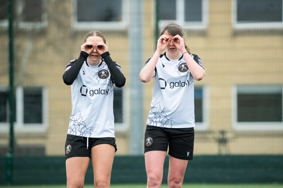 the pirates score 8 as they book their place in the womens Senior Cup final