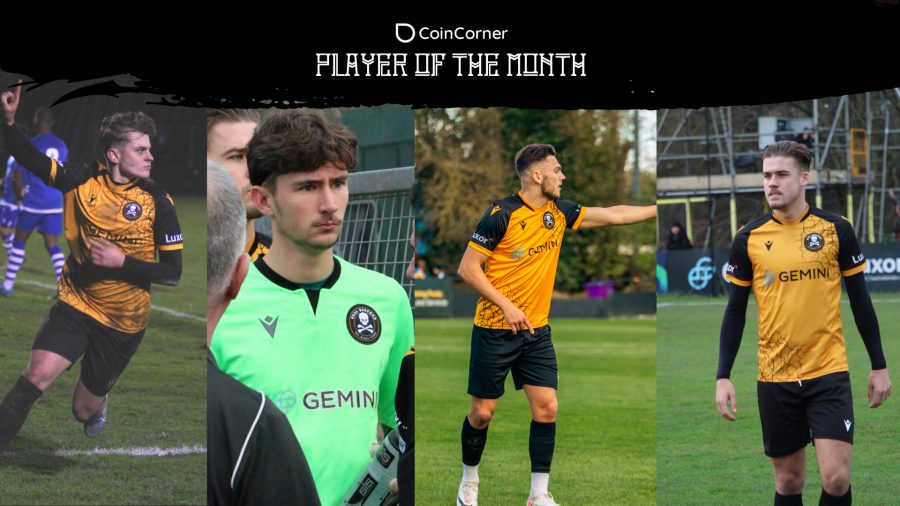 Vote for DECEMBER’s CoinCorner Men’s PLayer of the Month