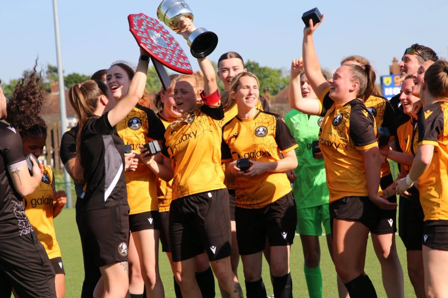 Real Bedford Ladies complete historic treble against Wroxham Women