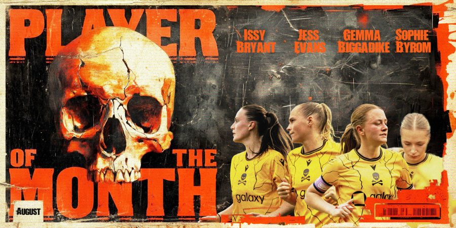 Real Bedford Women Player of the Month Nominees - August 2025