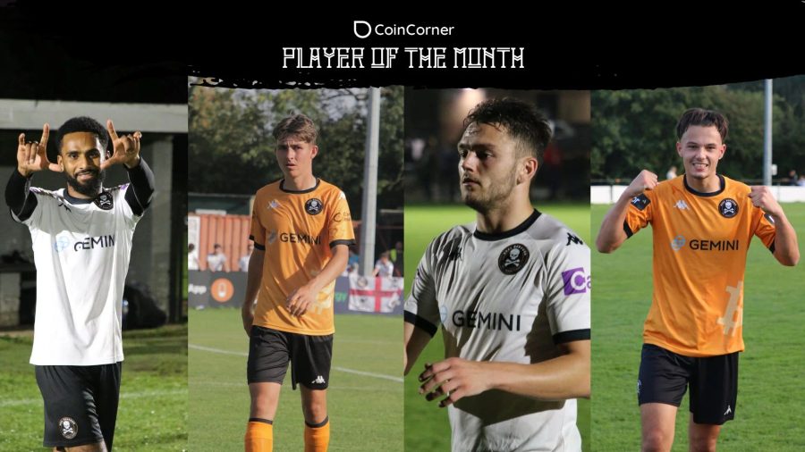 Vote for September’s CoinCorner Men’s PLayer of the Month