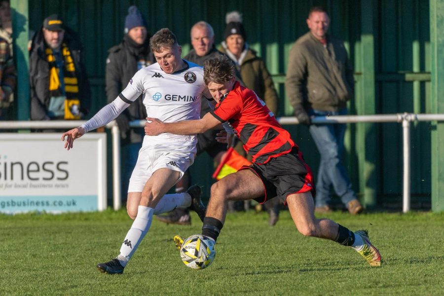 Ten Man Real Win 5-2 Away at Wellingborough to Increase Lead at the Top to 15 Points