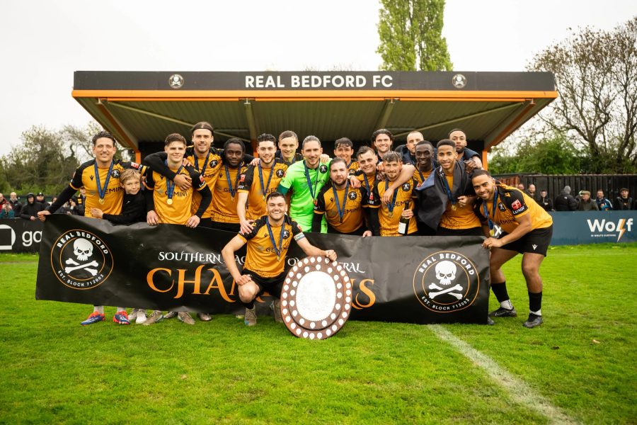 Real Bedford reach 100 points with AFC Dunstable victory