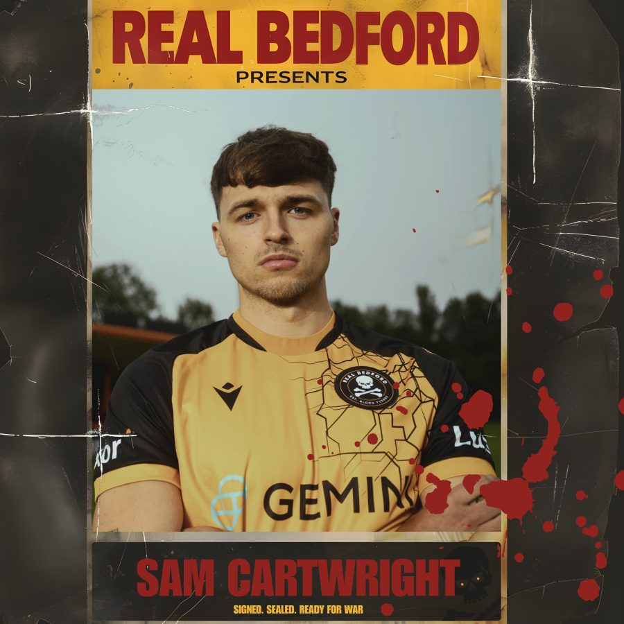 Sam Cartwright Signs For Real Bedford