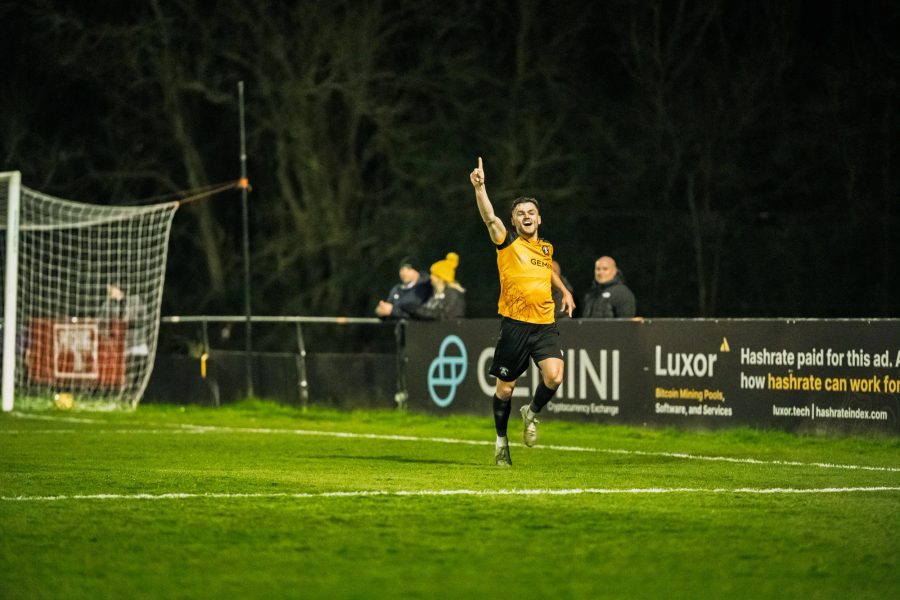 Six goals and six points clear as the Pirates dominate ten-man Stotfold