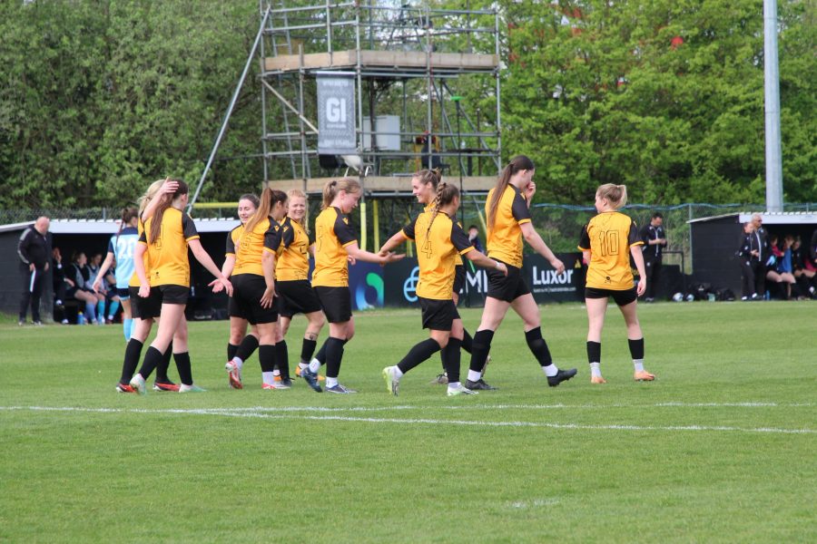 Real Bedford Ladies got back to winning ways over Bowers & Pitsea