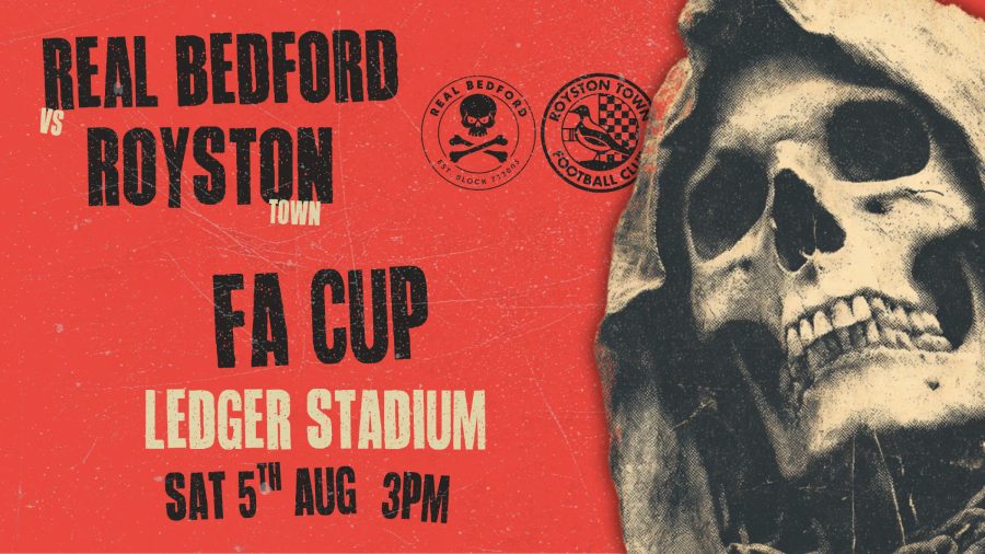 Real Bedford v Royston Town - FA Cup